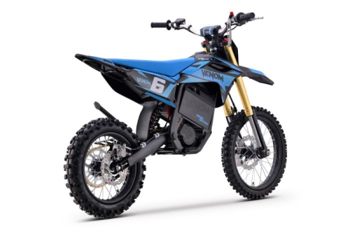 Preview: Elektro Motocross Bike Venom 6500W 72V 30Ah 17-14"